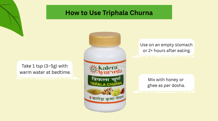 use triphala churna